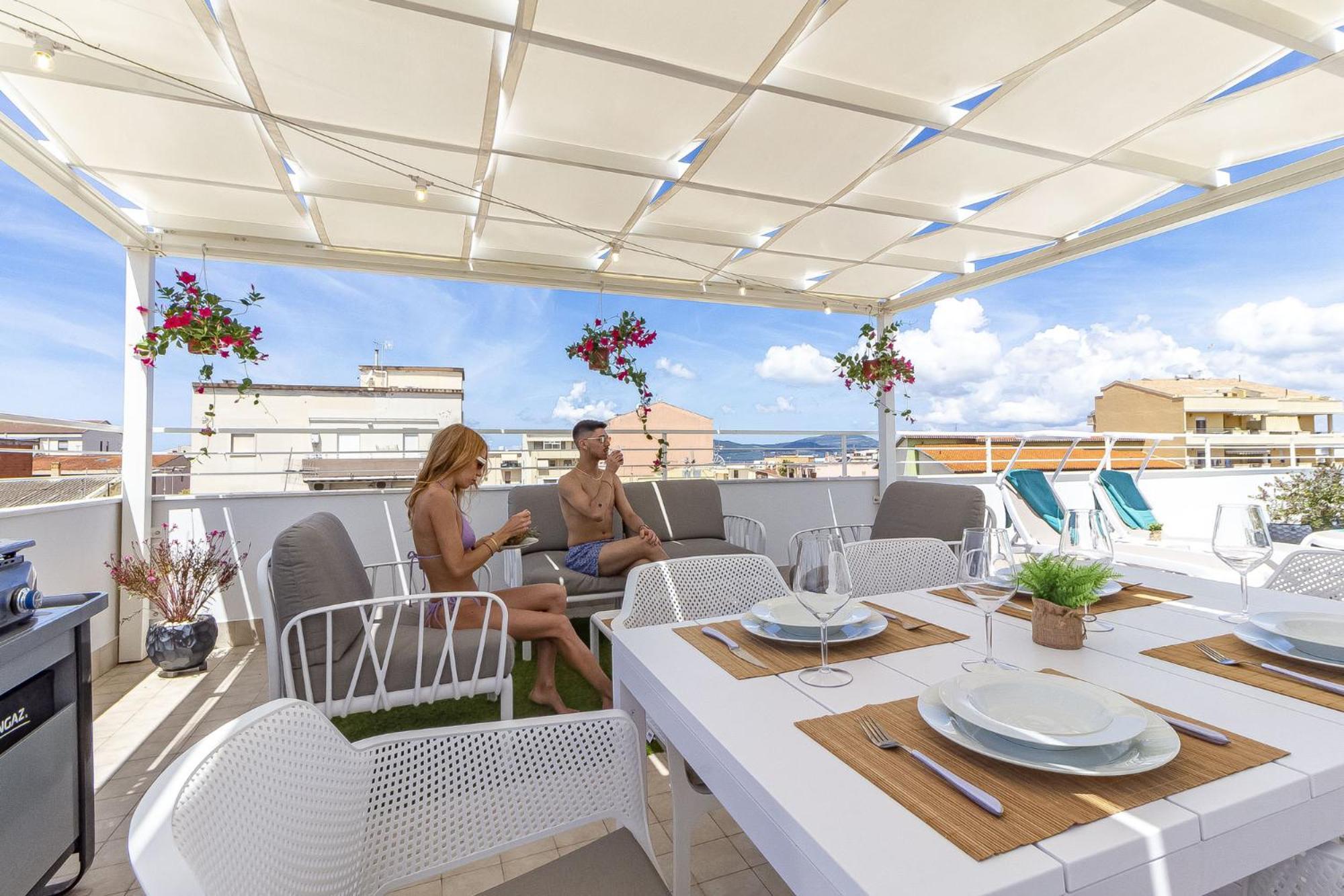 Skyfive Earth Apartment Alghero Exterior foto